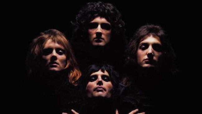 Scene from Queen's video of Bohemian Rhapsody