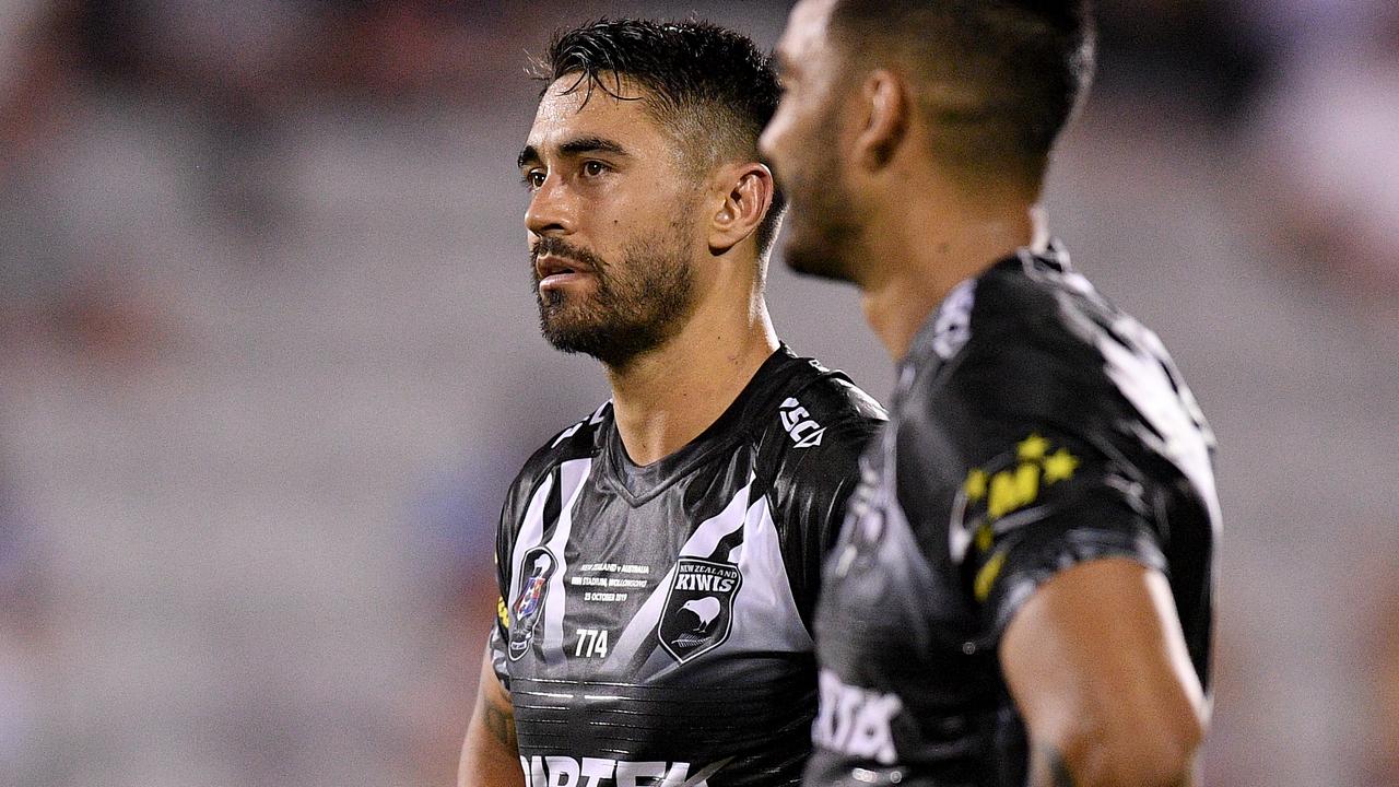 Shaun Johnson had a night to forget against the Kangaroos in Wollongong.