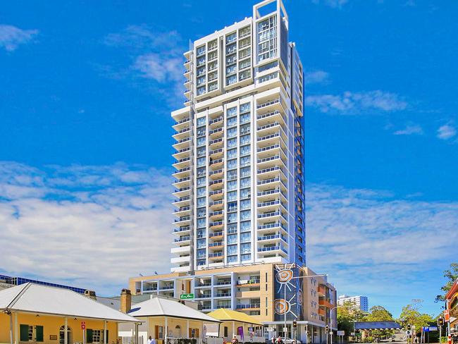 A first homebuyer bought in this Parramatta tower on Saturday.
