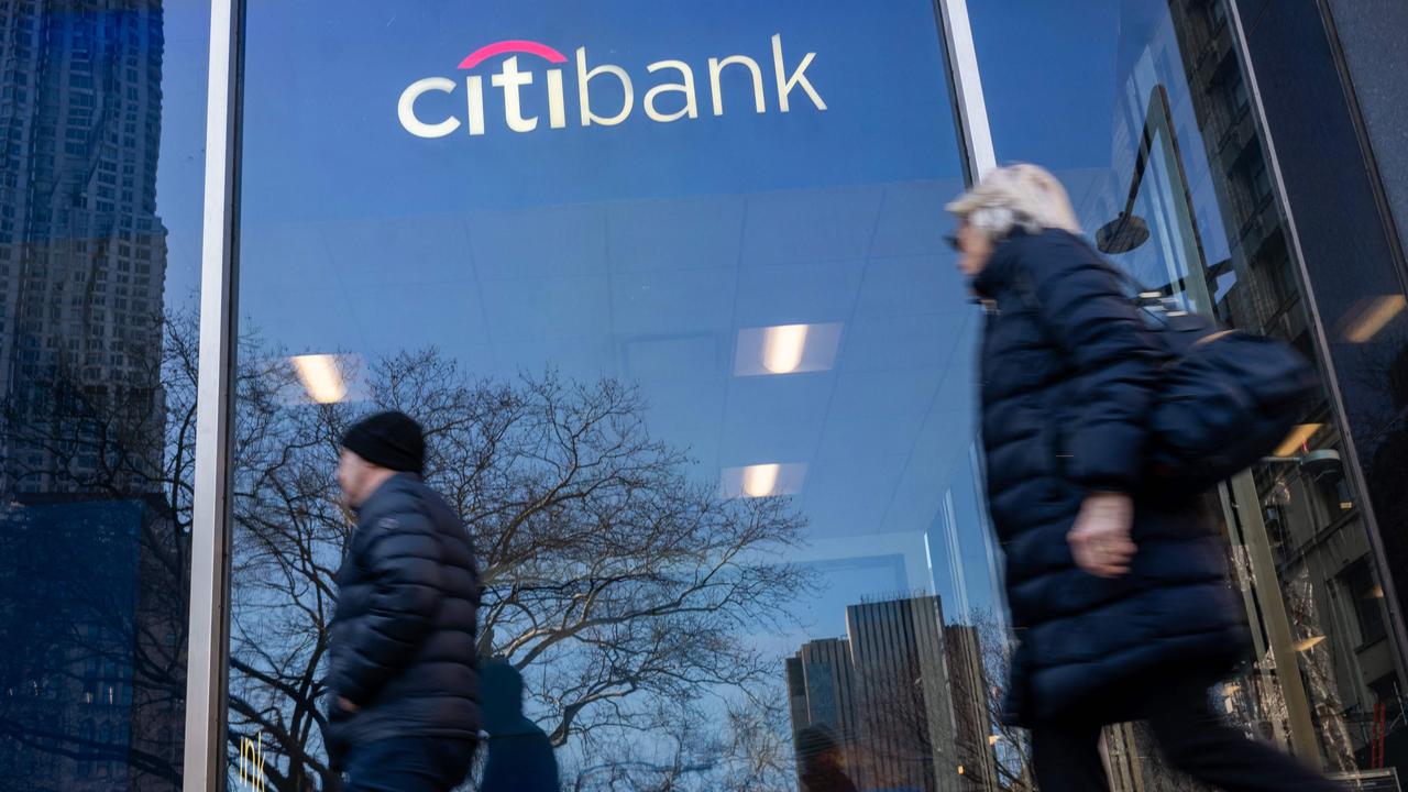 Commonwealth Bank has overtaken US global banking giant Citi in terms of market value. Picture: Getty Images
