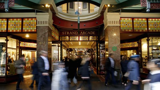 Following months of weak growth, retail spending rose by 0.7 per cent in August. Picture: NewsWire / John Appleyard