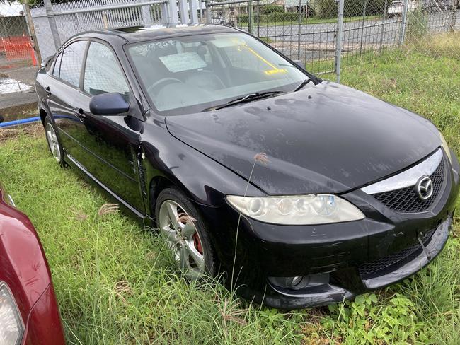 Mackay Regional Council will auction an abandoned Mazda 6 Sedan on Friday February 25 to Friday March 4. Picture: Lloyds Auctions