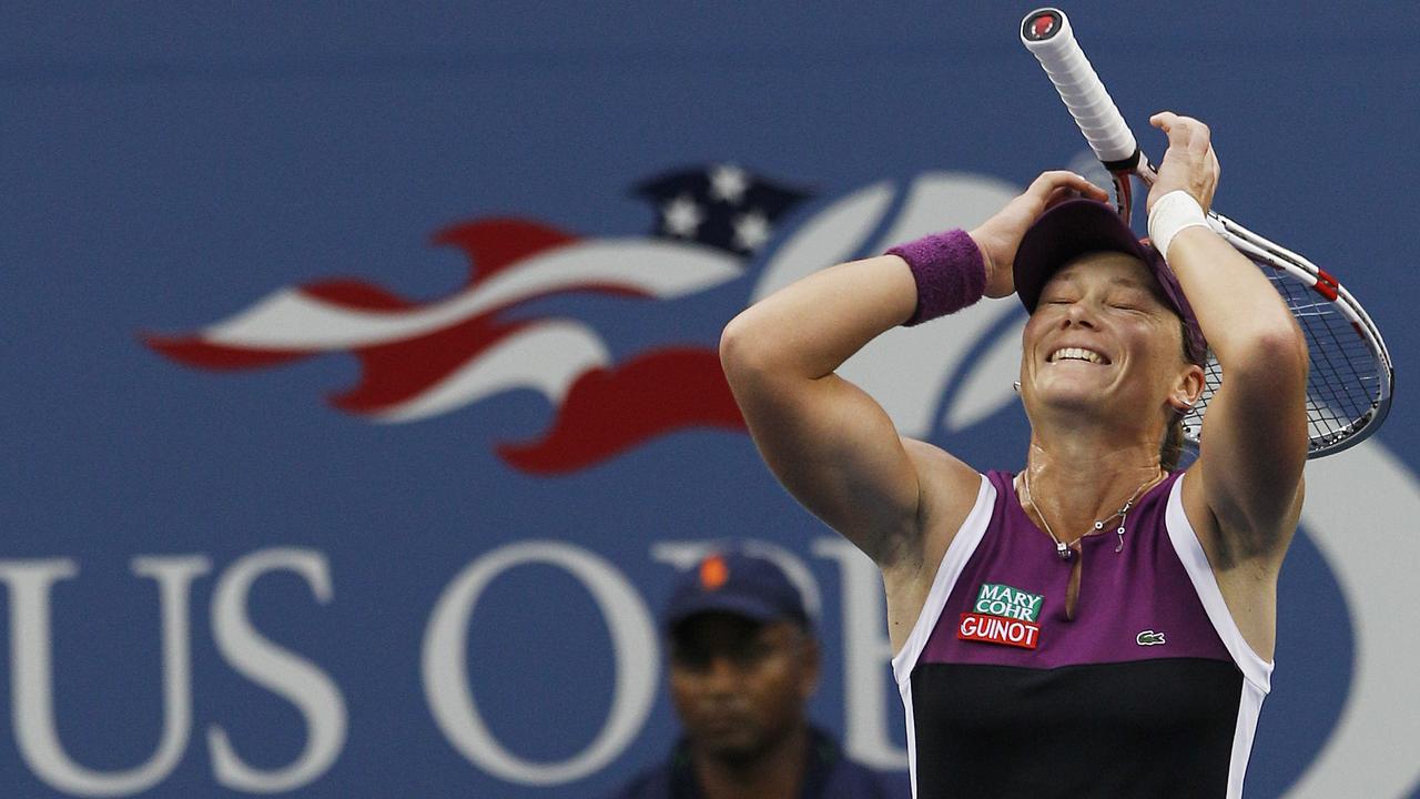 Sam Stosur achieved her childhood dreams when she won the US Open singles title. Picture: AP