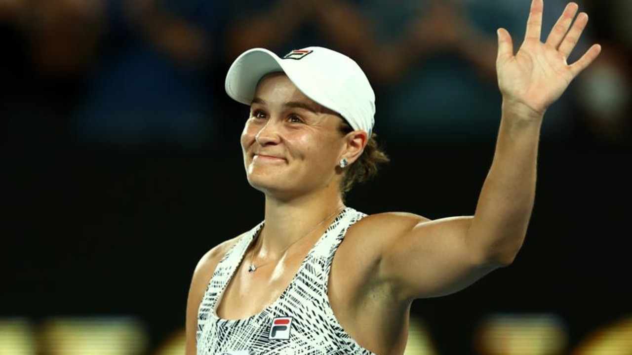 Barty dropped a bombshell on the tennis world. (Photo by Clive Brunskill/Getty Images)