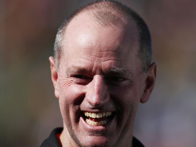 SYDNEY, AUSTRALIA - MARCH 31: Tigers head coach Michael Maguire looks on during the round three NRL match between the Wests Tigers and the Canterbury Bulldogs at Campbelltown Stadium on March 31, 2019 in Sydney, Australia. (Photo by Matt King/Getty Images)