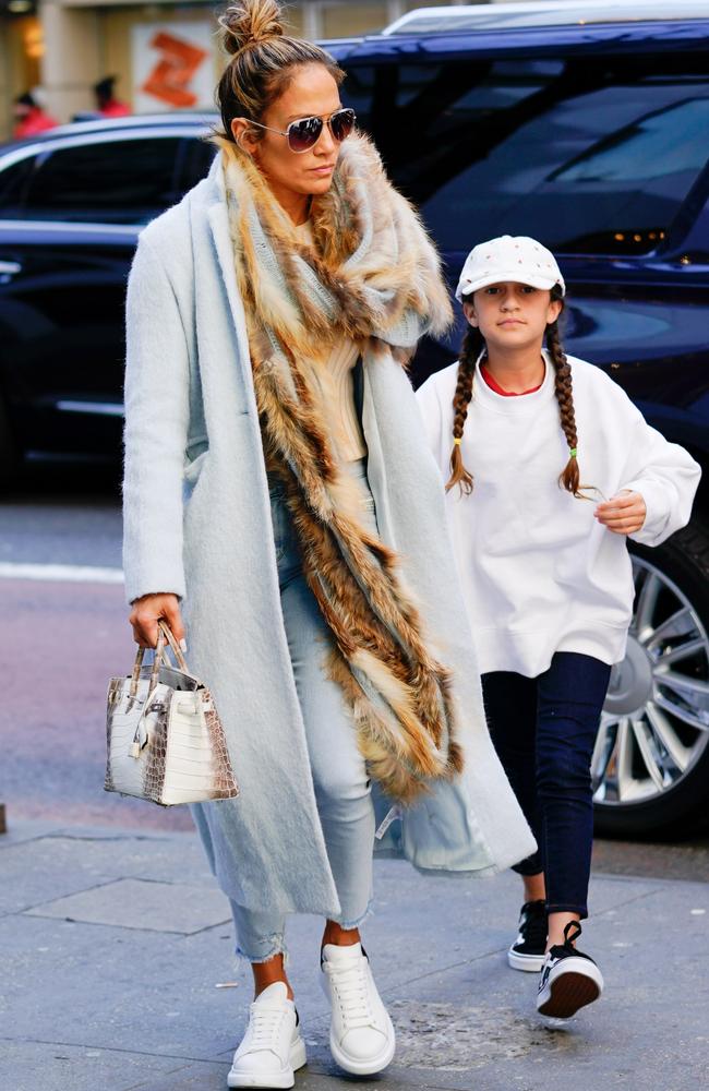 Jennifer Lopez JLo carries Birkin bag in New York Nadia Salemme