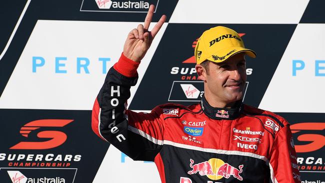 Jamie Whincup is closing in on Supercars history. Picture: Getty Images