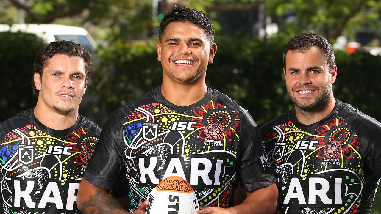 James Roberts, Latrell Mitchell and Wade Graham ahead of the All Stars clash.