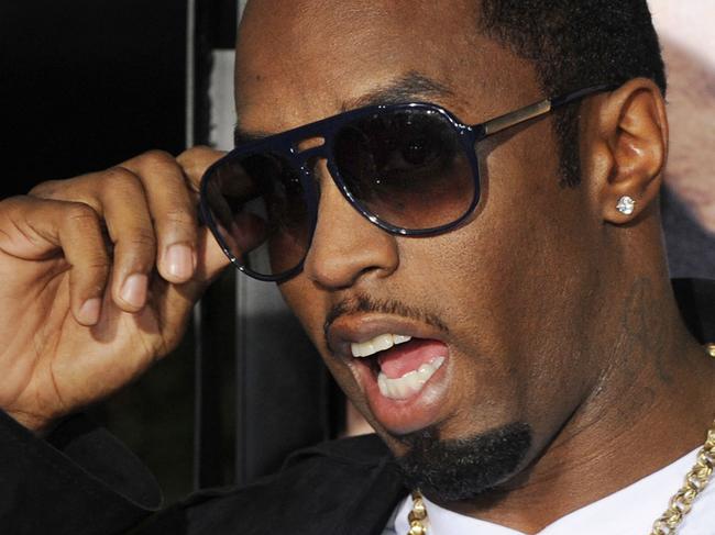 US producer-musician Sean ‘Diddy’ Combs poses on the red carpet as he arrives for the premiere of the Russell Brand movie Get Him to the Greek. Picture: AFP