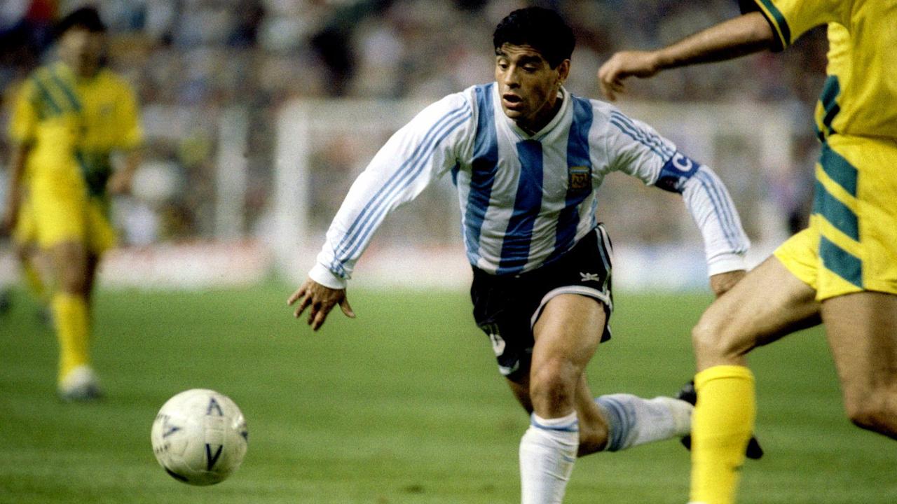 Diego Maradona helped Argentina secure a 1-1 draw that night.