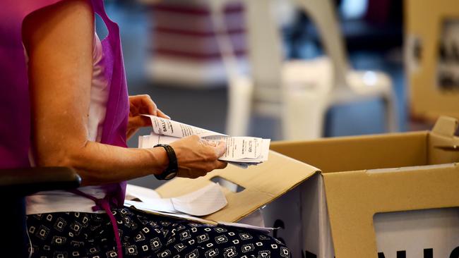 Votes for the Moreton Bay Regional Council are still being counted following the March 28 election. Picture: Alix Sweeney