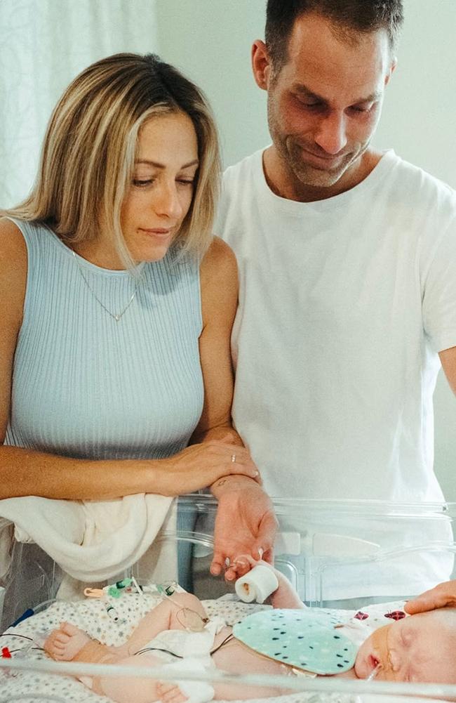 Dan and Dani Reilly with their daughter Billie. Picture: Instagram