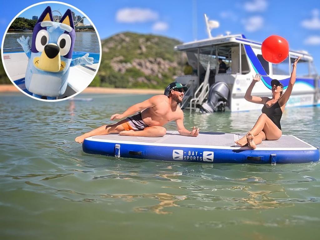 Queensland is Bluey’s world – for real life. That’s the latest major tourism marketing offensive Tourism and Events Queensland (TEQ) is kicking off in its biggest campaign in more than a decade, with Townsville and North Queensland having a starring role. Picture: Supplied