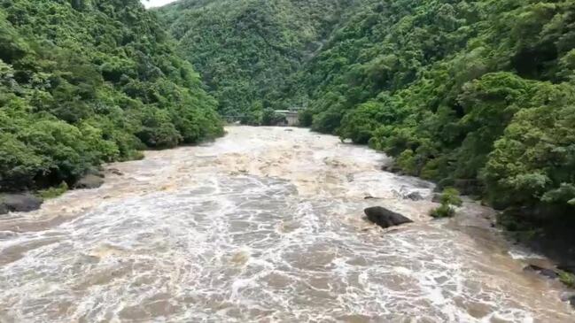 Barron River in full flow