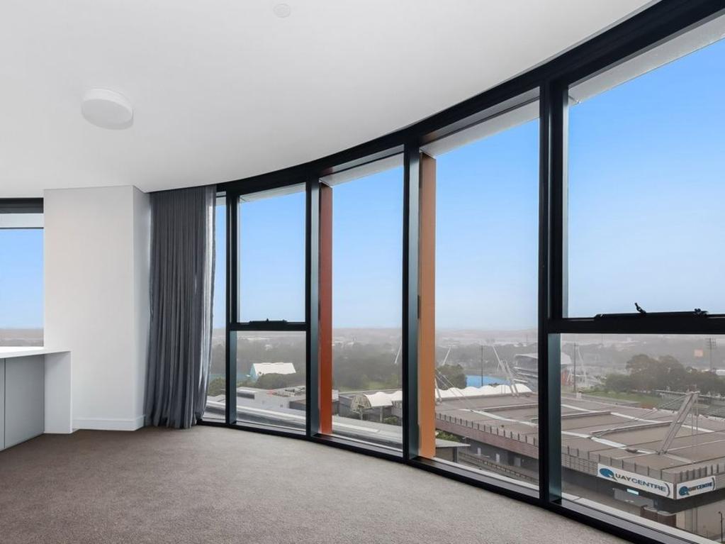 Properties such as this high-rise apartment in Sydney’s west are being advertised with free rent.