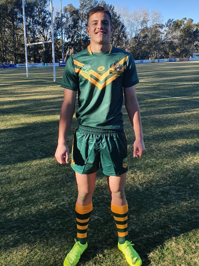 Sam is the youngest player in the 2019 Under-18 Australian Schoolboys squad.