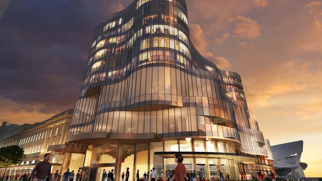 Artist Impressions of the new Adelaide Casino on the Riverbank.