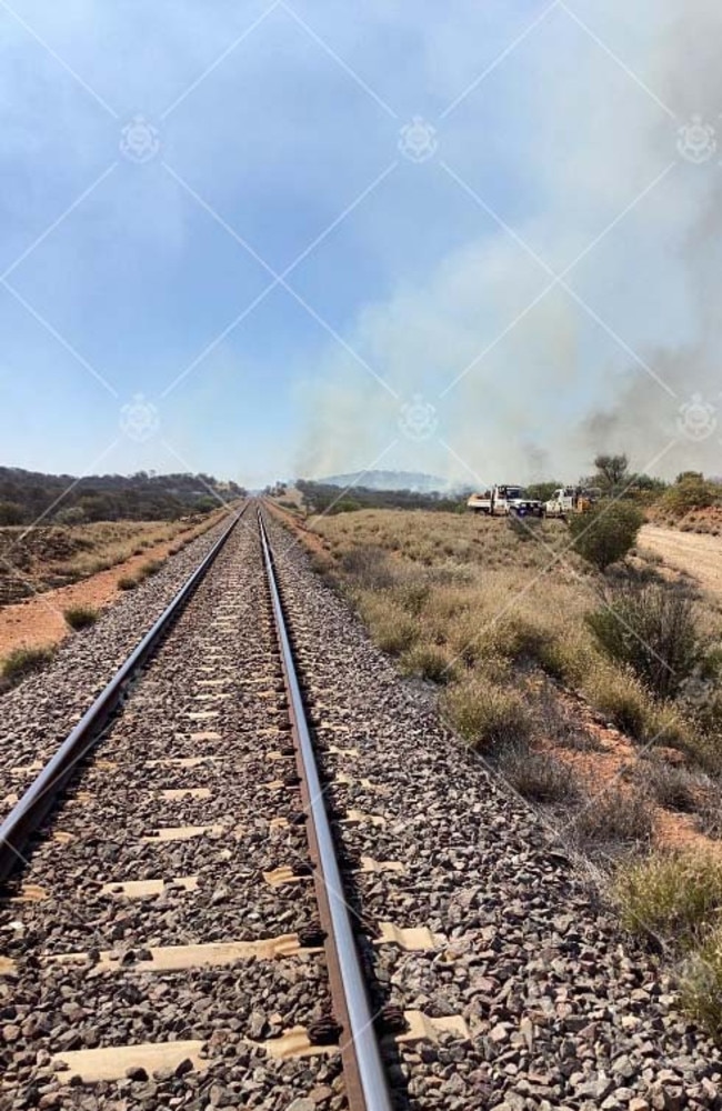 Alice Springs bushfire August 2023