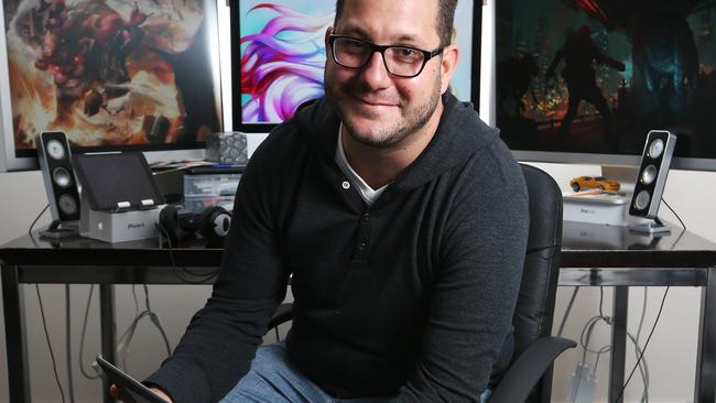 James Cuda CEO and co-founder of Savage Interactive. Savage Interactive based at Old Beach will have one of their apps Procreate on the Apple watch.