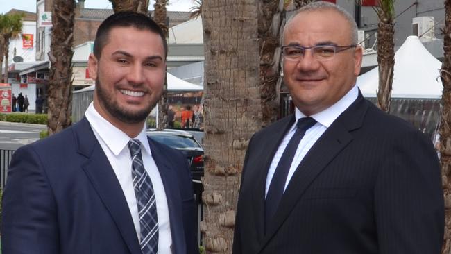 Deputy Mayor Salim Mehajer with the Mayor of Auburn Ronney Oueik.