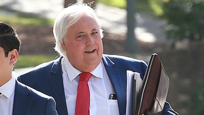 Clive Palmer‘s Waratah Coal faces court action from Bimblebox nature refuge. Picture: AAP