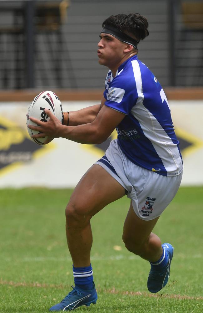 Ignatius Park College’s Sitiveni Afu. Picture: Evan Morgan