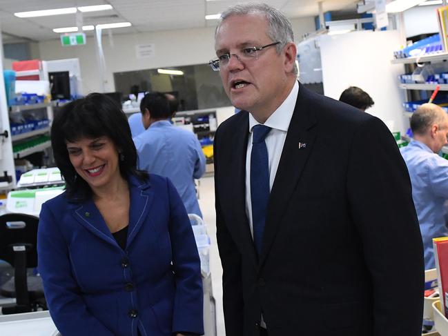 Julia Banks has accused Scott Morrison of ‘menacing, controlling’ behaviour over her decision to quit politics. Picture: Julian Smith / AAP