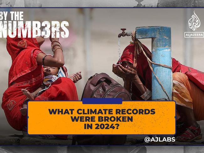 What climate records did we break in 2024?