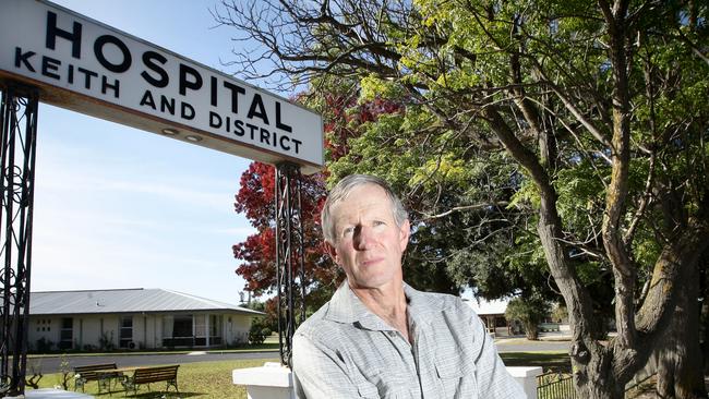 Keith and District Hospital chair Peter Brookman.