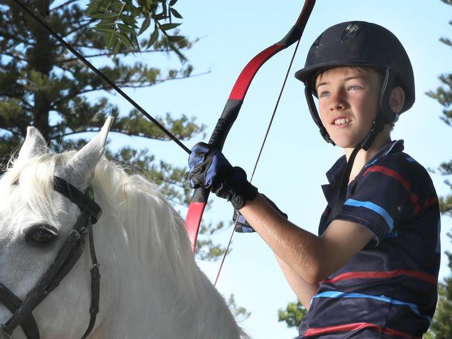 The Pony club has 20,000 riders throughout Australia, and about 85% of these are female and 15% male, so theyÃ¢â¬â¢re crying out for boys. Former top jockey, Clare Lindop with Jett Donoghue,10, who has been riding since he was 2 years old, on his pony Lulu. 16 December 2021. Picture Dean Martin