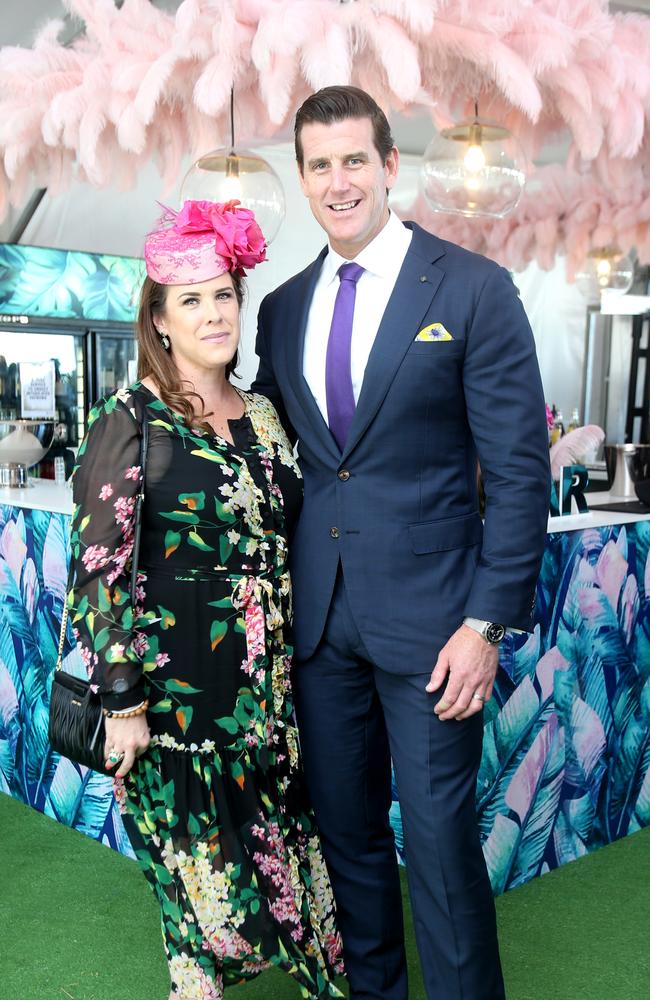 Ben Roberts-Smith and his former wife Emma (above in 2019) separated in January last year. Picture: Steve Pohlner/AAP