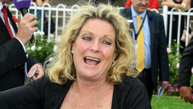 Trainer Angela Davies returns to Newcastle on Thursday with last start winner Alicia Roma. Picture: AAP Image