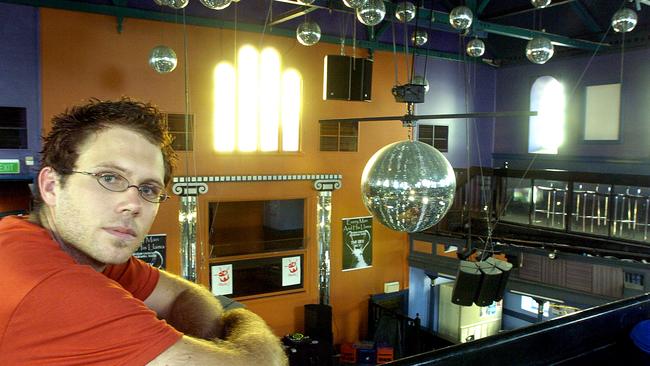 December 2004: John 'Beeso' Beesley, manager of The Rev nightclub in Fortitude Valley, says the popular music venue received noise complaints. Picture: Heather Faulkner