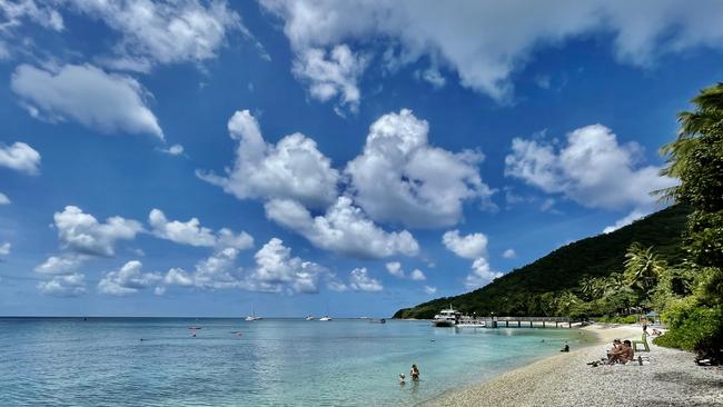 View of Welcome Bay at Fitzroy Island. Picture: Peter Carruthers