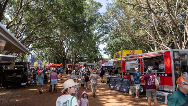 There are plenty of food stalls to choose from. Picture: Pema Tamang Pakhrin