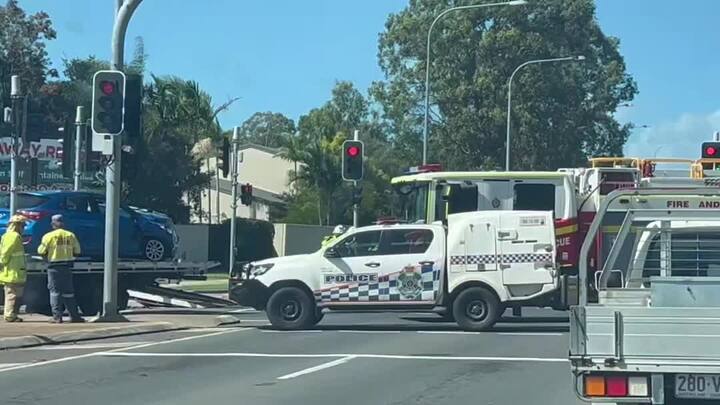 Car accident in Eli Waters