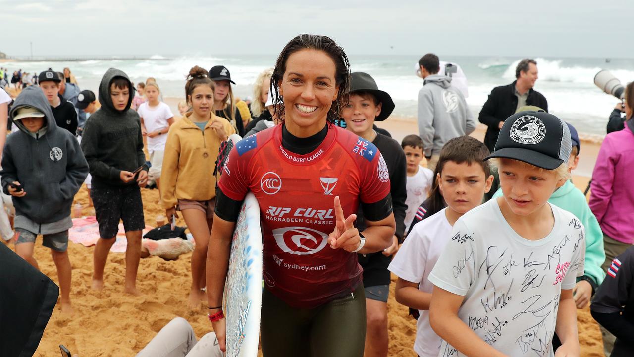 Sally Fitzgibbons at the Ripcurl Narrabeen Classic. Picture: Tim Hunter.