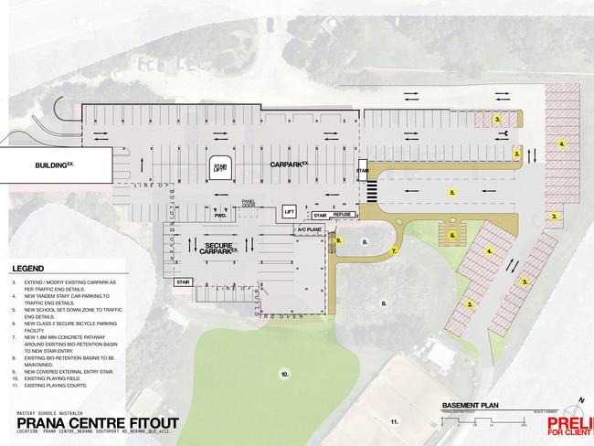 Plans lodged with council for the new Mastery Schools Australia campus in Nerang.