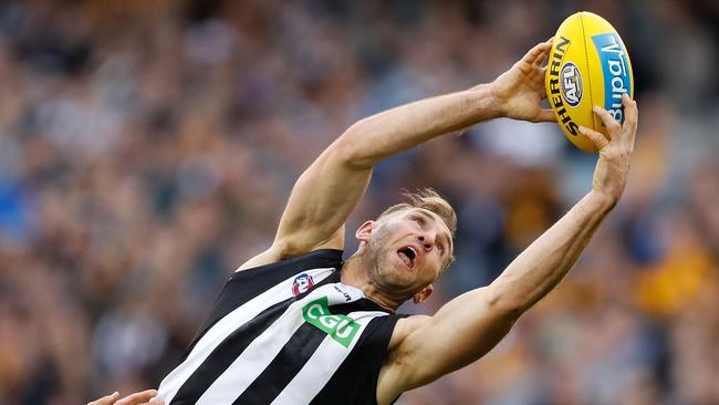 Travis Cloke appears to have played his last game in Collingwood colours.Picture: Getty Images