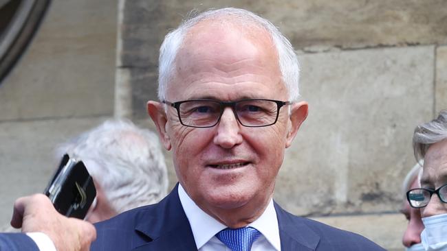 Former PM Malcolm Turnbull. Picture: David Caird