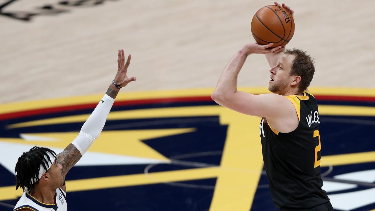 The Boomers would love to see Ingles nailing threes like this for Utah Jazz.