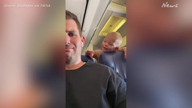 Kid pulls dad’s ear on flight, sparks debate on how children act on ...