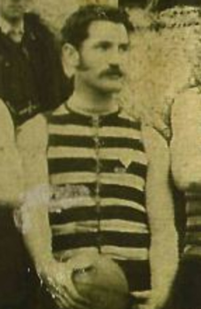 Geelong champion of the 1880s Dave Hickinbotham. Picture: Bob Gartland Collection