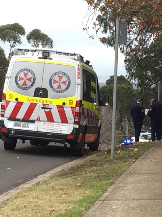 A second crime scene has been established at a nearby street. Picture: TNV