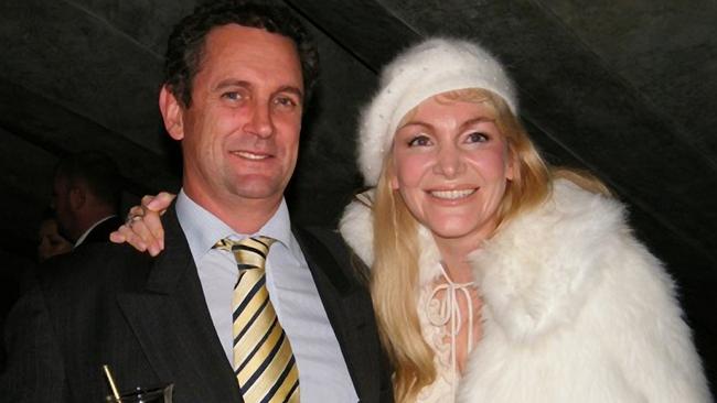 (L-R) Sandy Street and his ex-wife Sally Street at the Sydney Opera House. Source: Supplied