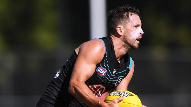 Travis Boak has been cleared of major injury. Picture: Mark Brake/Getty Images