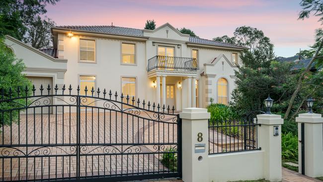 No. 8 Reynolds Street, Pymble, holds the new street record of $3.718 million.