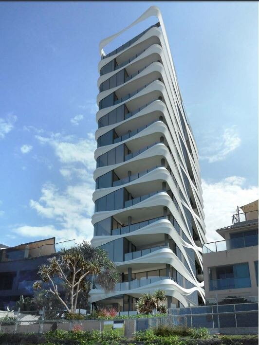 The 14-storey development approved for the site. Photo: Supplied