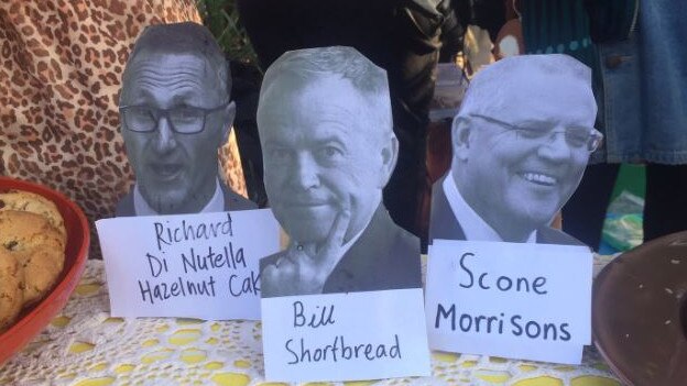 Sassy biscuits cakes and pies made voting so much sweeter this year at Camdenville Public School. Picture: Twitter