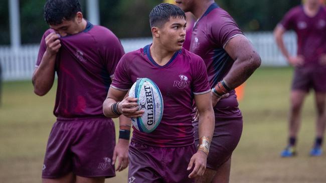 Sunshine Coast Grammar School student Luke Aiken has been selected in the Queensland Reds U18 Academy Squad. Picture: Tom Primmer/QRU.